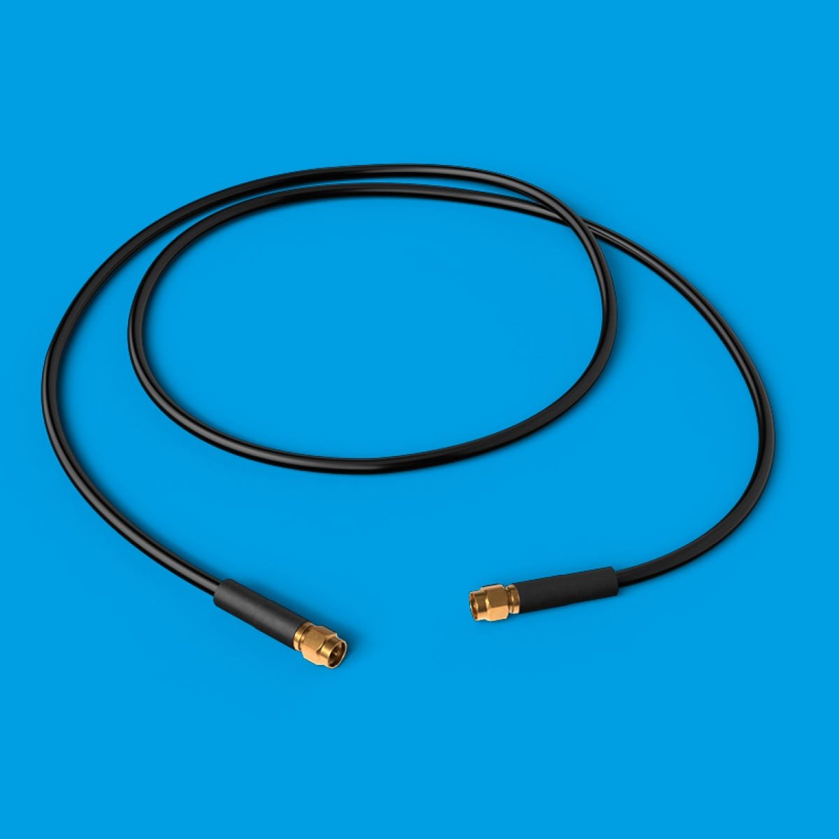 0.5M Antenna Extension Cable (SMA Male to SMA Male) 1