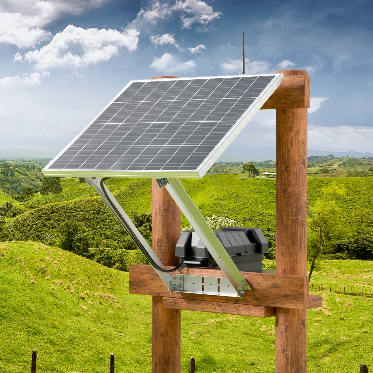 Off-Grid 4G Tank Monitoring System 9