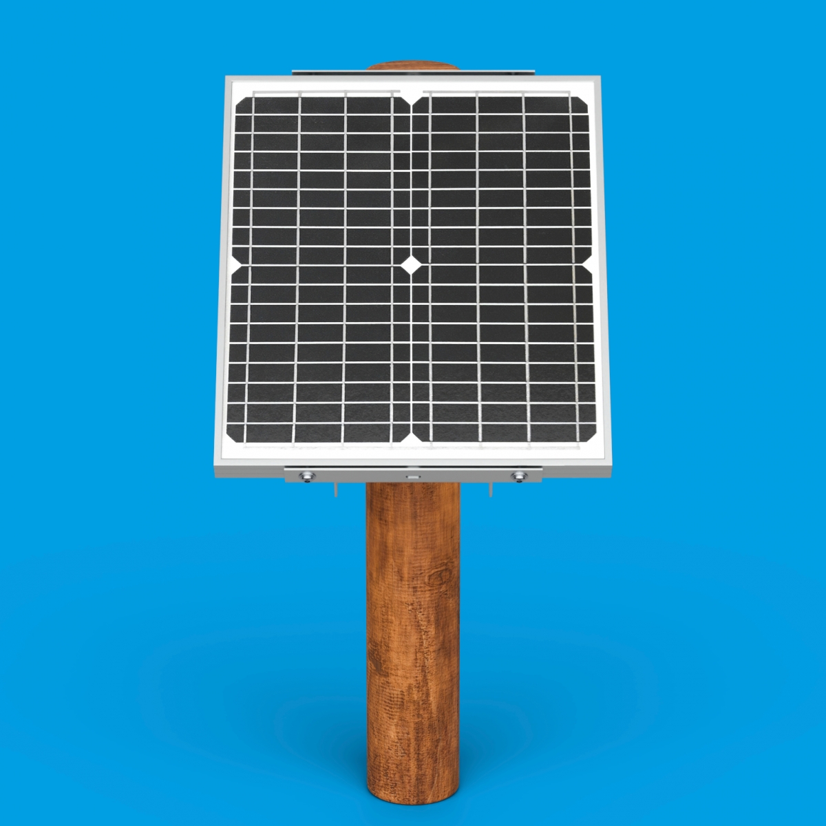 20W Post Mount Solar Panel 2