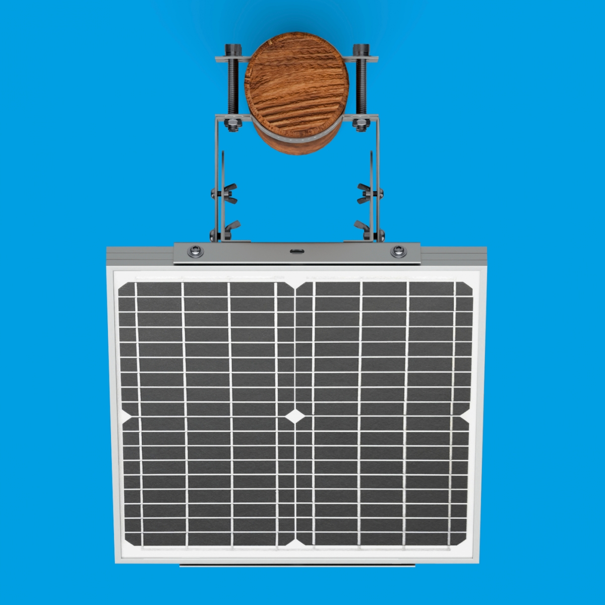 20W Post Mount Solar Panel 3