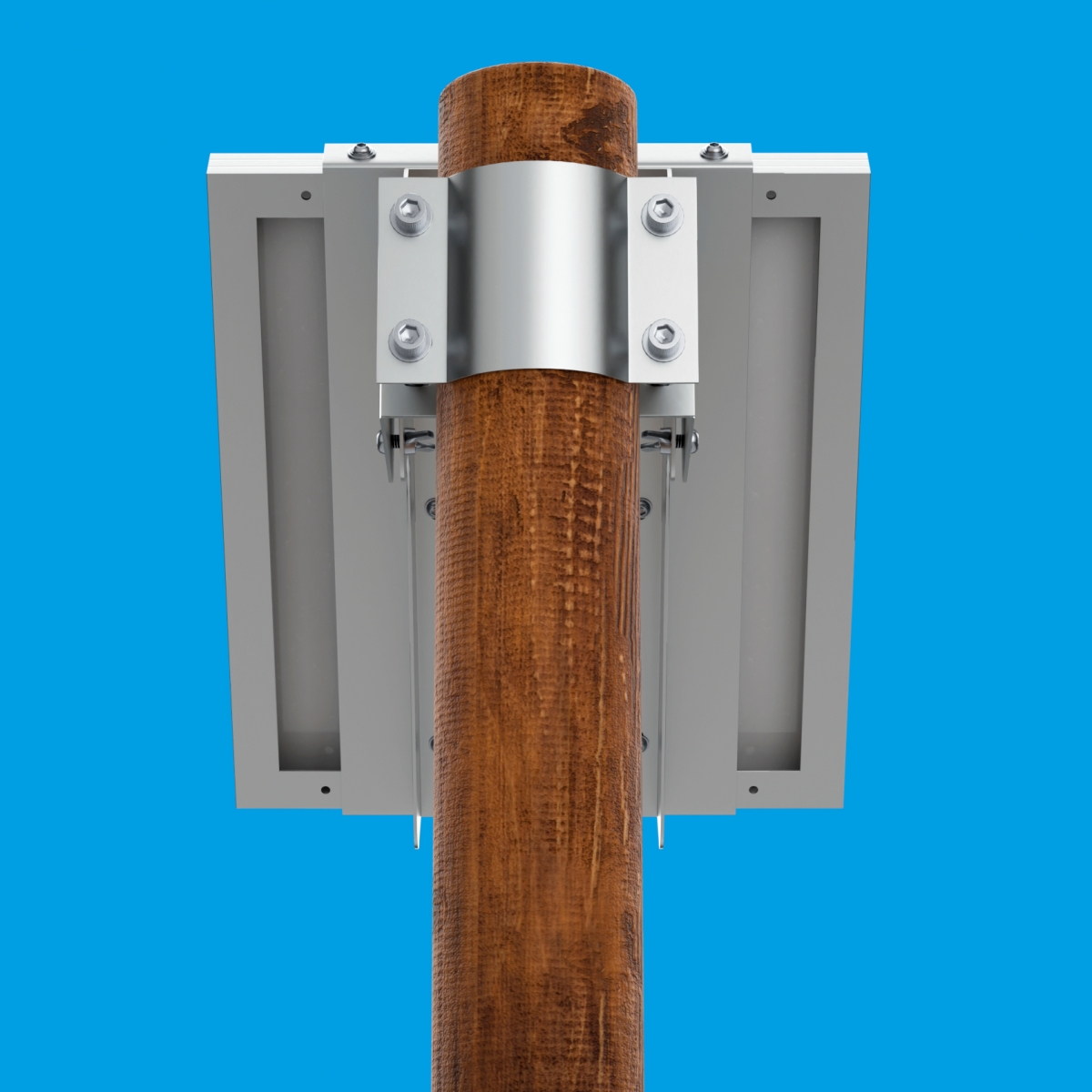 20W Post Mount Solar Panel 4