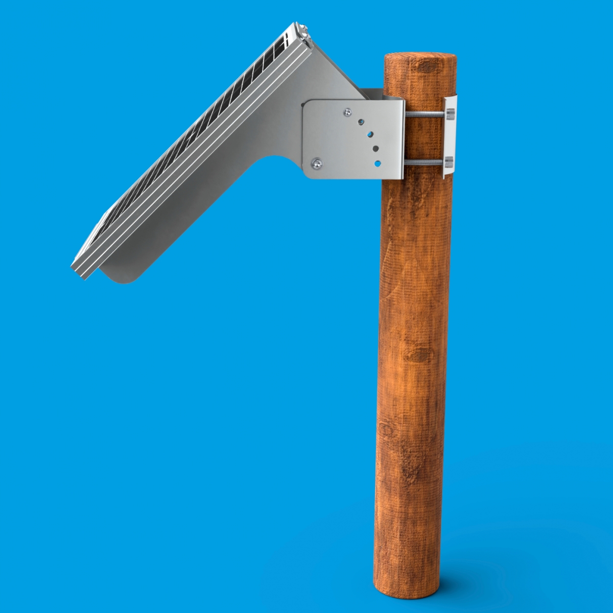 20W Post Mount Solar Panel 5