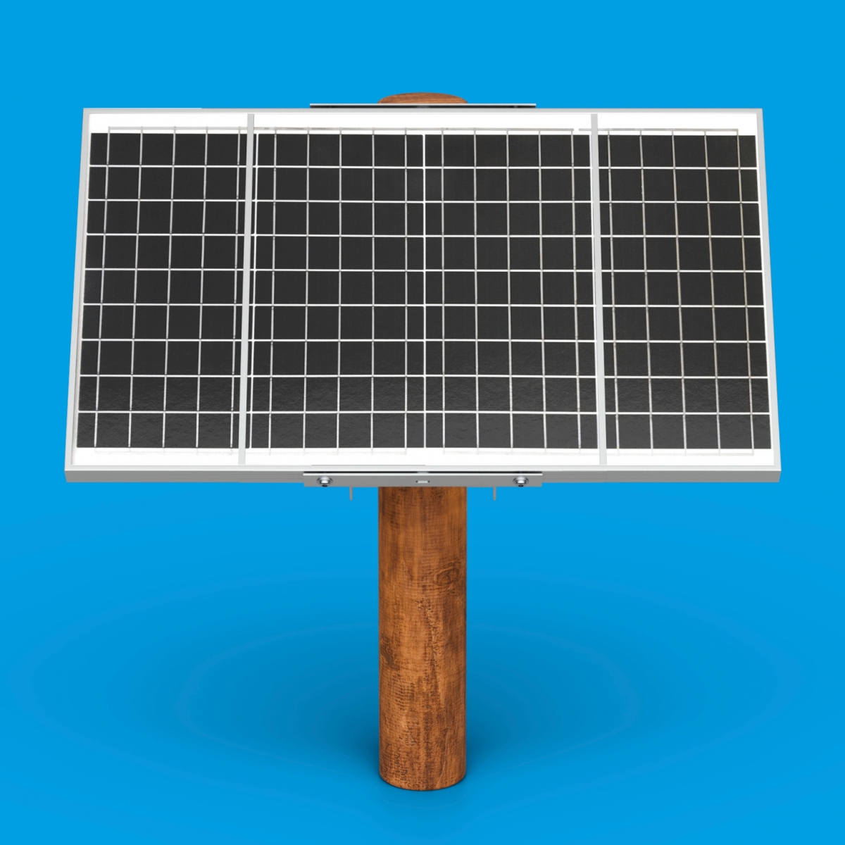 40W Post Mount Solar Panel 2