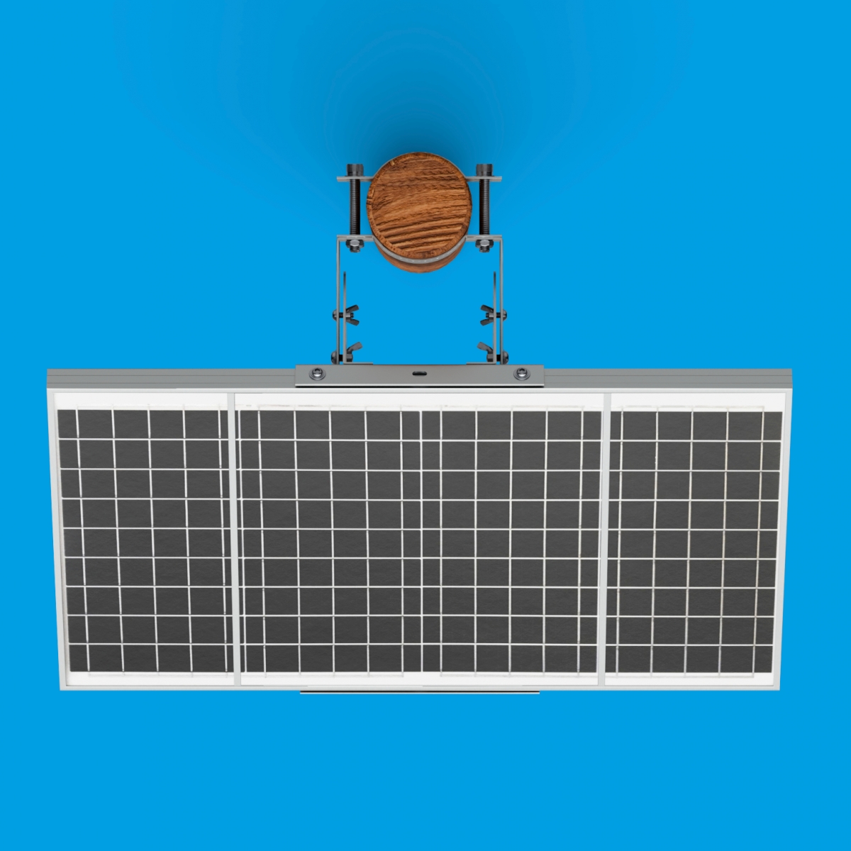 40W Post Mount Solar Panel 3