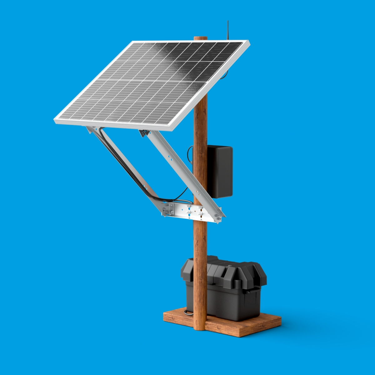 Off-Grid 4G Tank Monitoring System 1